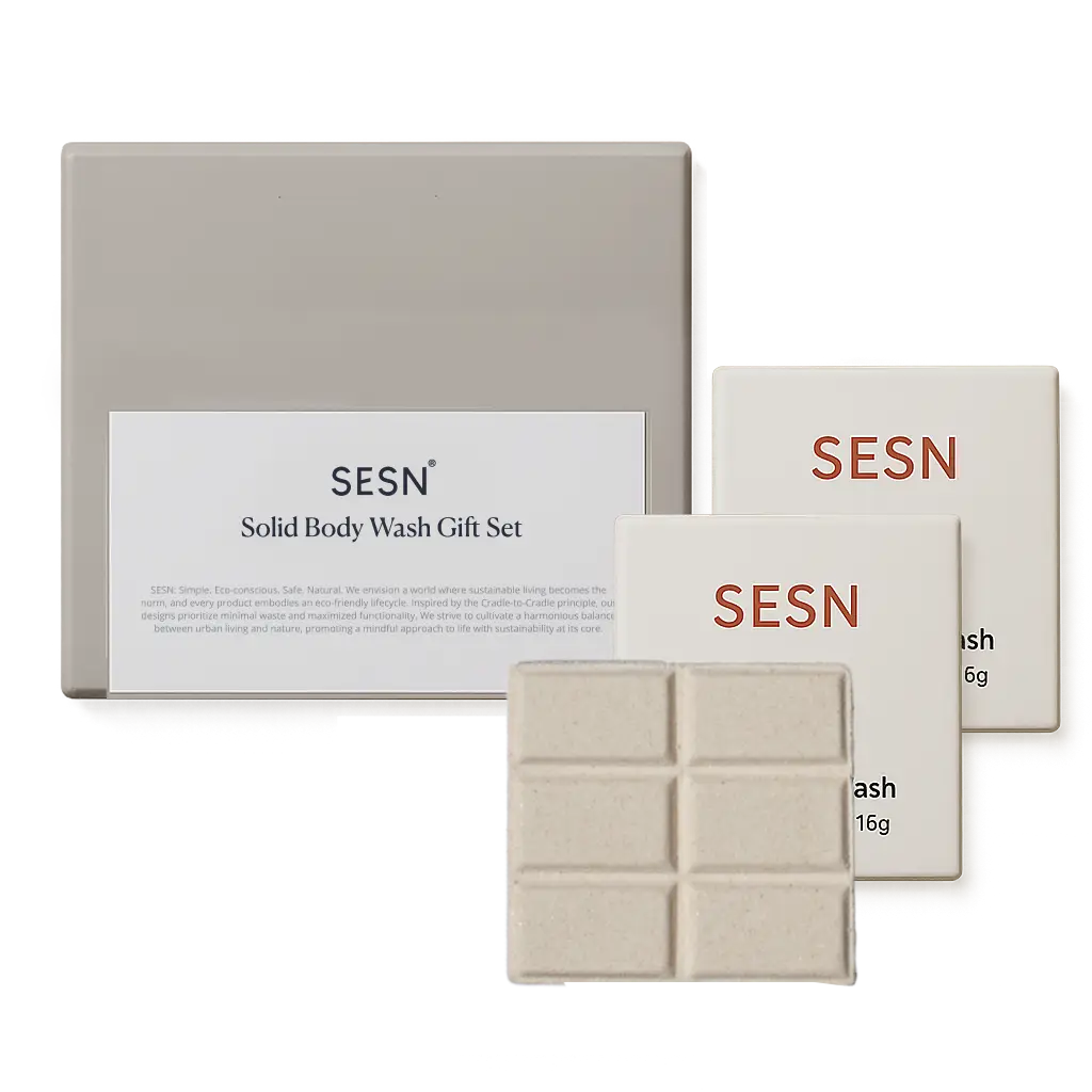 Sesn 沐浴餅輕鬆盒(2入)|零瓶罐 × 沉浸式森林香氛